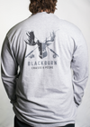 Chandail à manche longue gris - Blackburn chasse & pêche - Homme