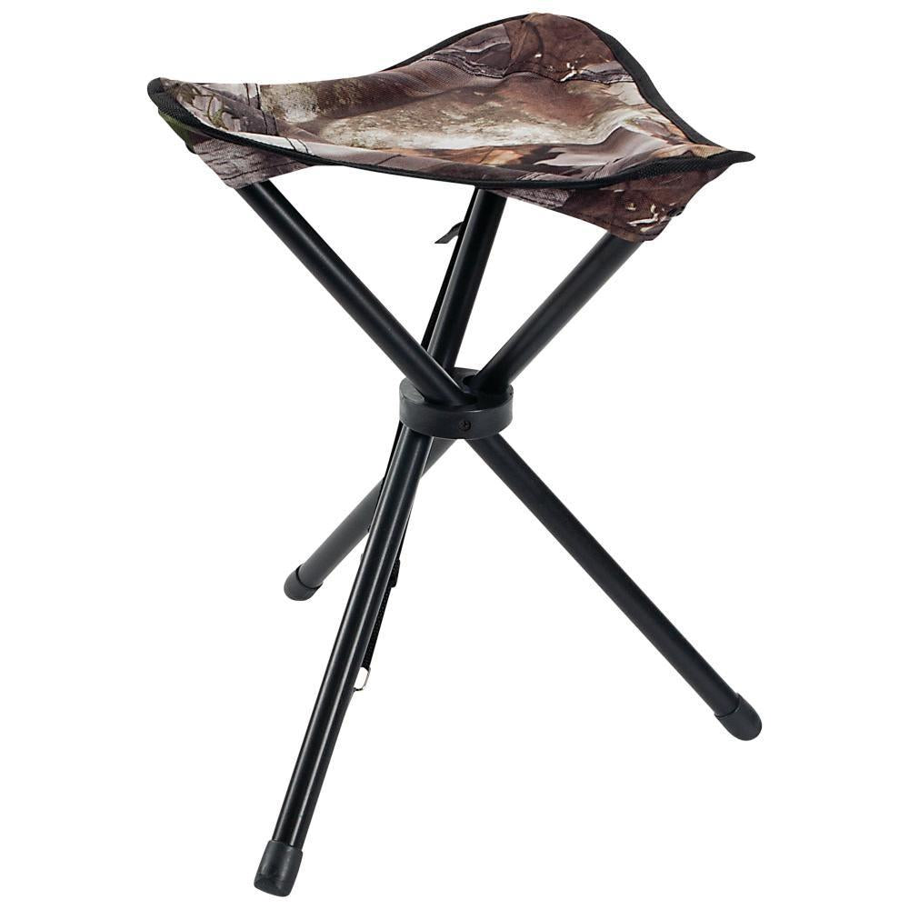Tabouret Pliable Ultra Léger - 35 Cm - Charge 110 Kg - Poche Latérale - Parfait Camping, Pêche, Randonnée - 12