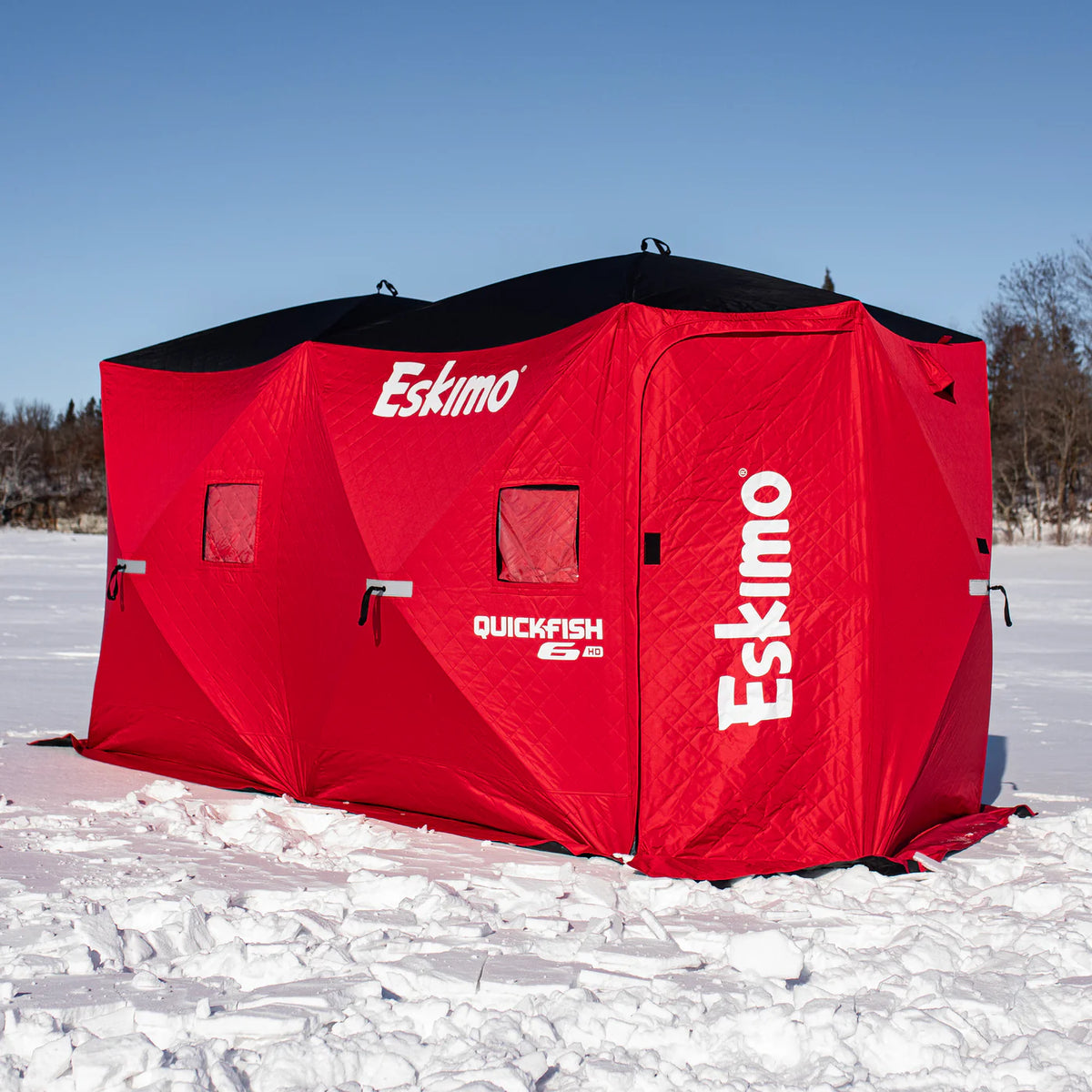 Quick Fish 4 Tente de pêche sur glace Quickfish 6HD - Eskimo | Blackburn chasse et ...