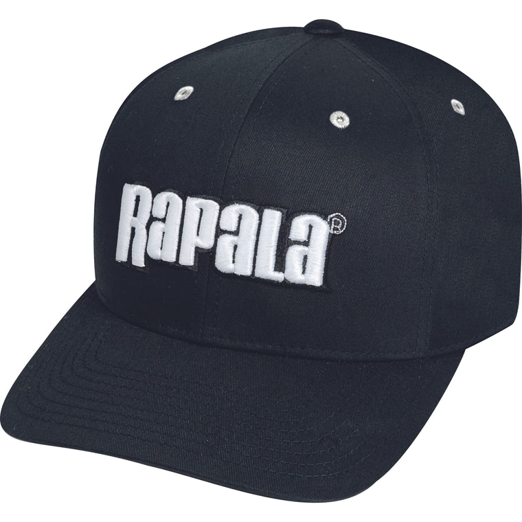 Casquette Rapala Snapback Réglable Noir – Motifs Leurres De Pêche, Maille, NEUF Sans étiquette