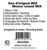 Carte de sons d'orignal mix