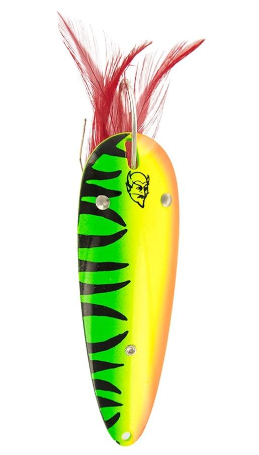 Leurre De Pêche Vintage Dardevle Detroit USA – Eppinger 1 Oz – Cuillère Brochet