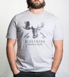 T-shirt gris - Blackburn chasse & pêche - Homme
