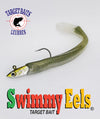 Swimmy Eels 5 1/2" + un Jig 3/4"