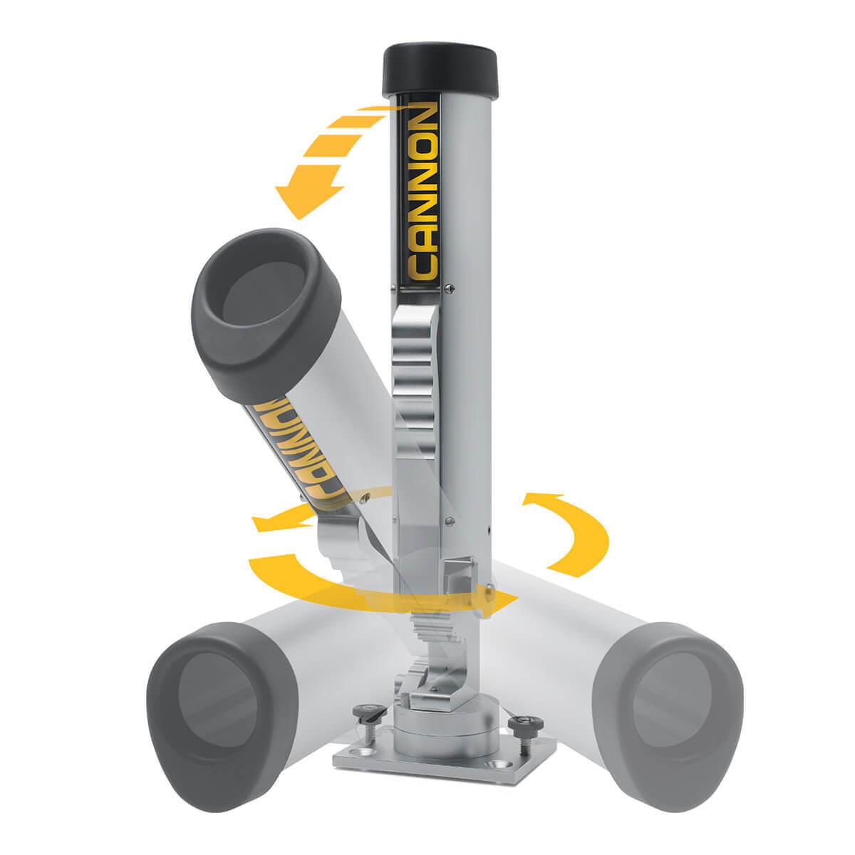 PORTECANNE À DEUX AXES Blackburn chasse et pêche Pronature